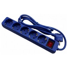 Regleta PHASAK 5 tomas Schuko (CEE 7/7)